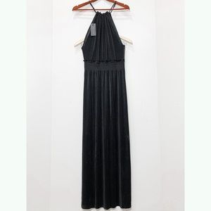 Halter maxi dress